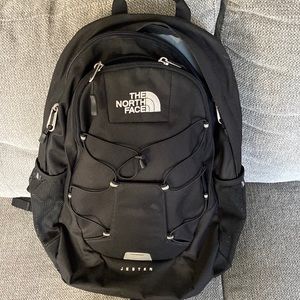North Face black jester backpack